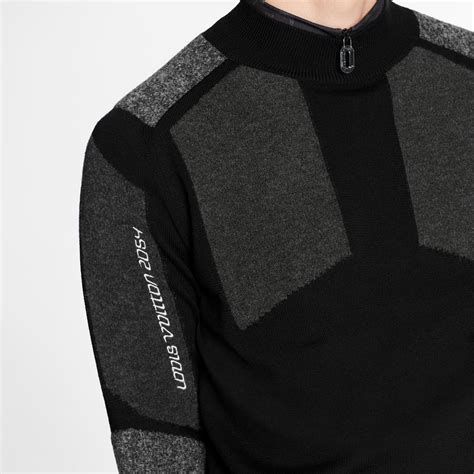 louis vuitton mock neck|Louis Vuitton 2054 Patchwork Mock Neck.